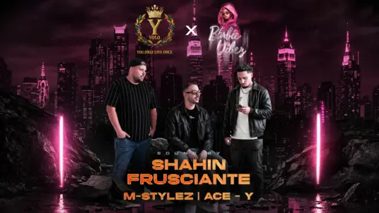 Neon Nacht in der Stadt